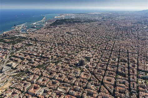 barcelona    barcelona spain travel city pictures aerial view