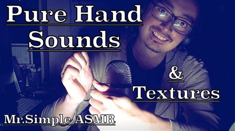 asmr pure hand sounds and hand movements ear to ear lotion massage no