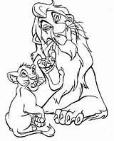 Scar Simba Lion King Coloring Evil Plan Pages sketch template