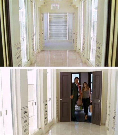 carrie s closet in the first sex and the city movie love the cabinetry and shoe storage area