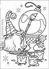 Gnome Gnomes Tomte Xmas Assorted Nadal Colouring Noel sketch template