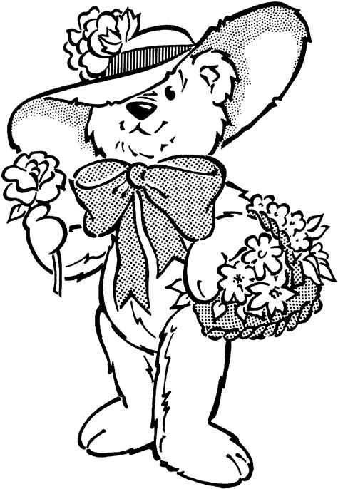 bear coloring pages