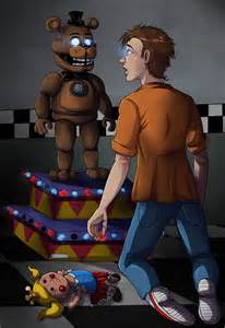 Brown Hair Doll Expressionless Five Nights At Freddys Fnaf