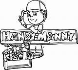 Manny Coloring Wecoloringpage sketch template