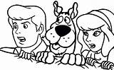 Coloring Pages Doo Scooby Daphne Getcolorings sketch template