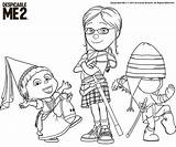 Coloring Pages Despicable Universal Studios Minion Printable Color Getcolorings Getdrawings sketch template