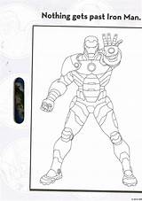 Marvel Colouring Assemble sketch template