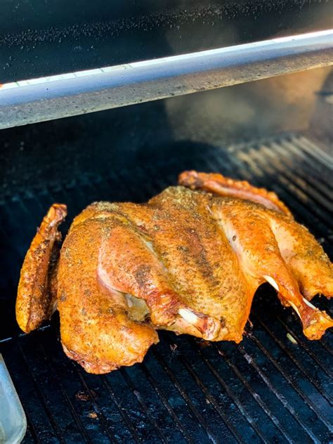 Traeger Smoked Spatchcock Turkey Recipe Delicious Thanksgiving Meal