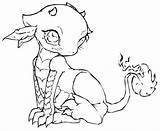 Dragon Coloring Baby Pages Print Cartoon Printable Dragones Colouring Drawings Dragons Discover Tone sketch template