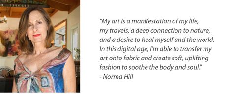 story  artist norma hill transforming  art  fashion shop norma hill