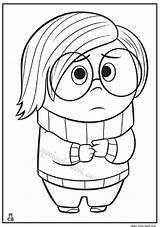 Inside Coloring Pages Disgust Getcolorings sketch template