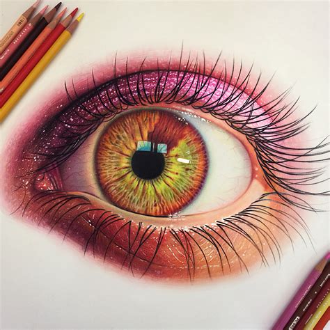 eye sketch  behance