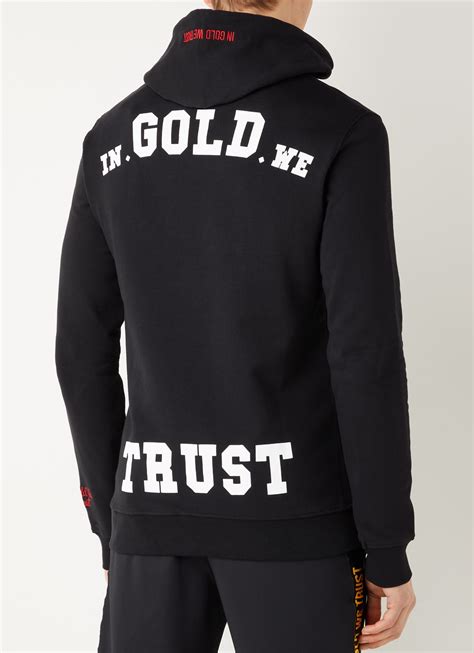 gold  trust  notorious hoodie van biologisch katoen zwart de bijenkorf