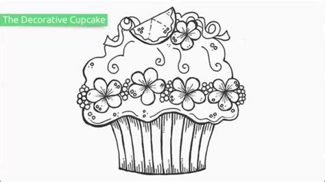 cupcake printable coloring pages coloring home