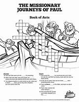 Crossword Puzzles Missionary Apostle Journeys Athens Journey Acts Preaching Pauls Lesson Stoning Crosswordpuzzles Apostles Story Preach Saul Becomes Vision Silas sketch template