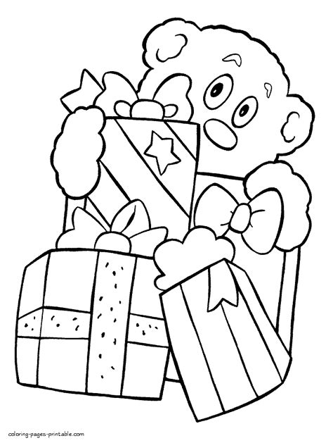 preschool christmas coloring pages coloring pages printablecom