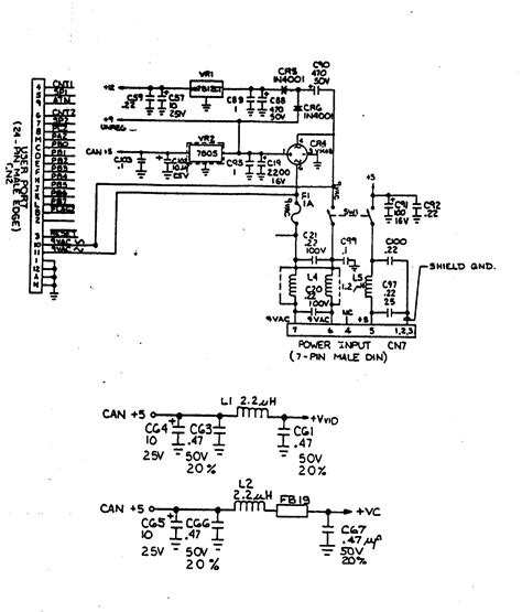 commodore  service manual power supply