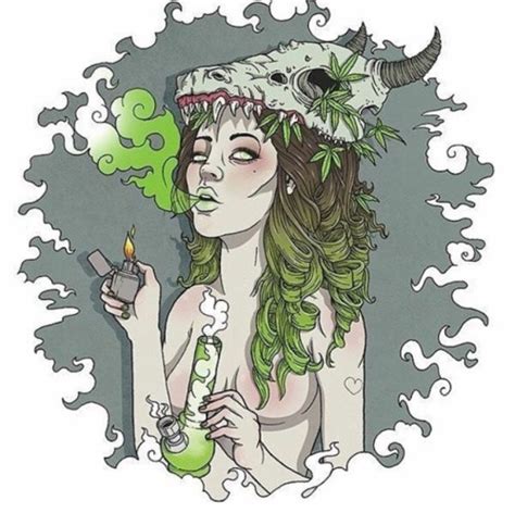 skull in smoke tumblr