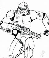 Clone Coloring Wars Pages Star Troopers Stormtrooper Getcolorings Printable Color Print sketch template