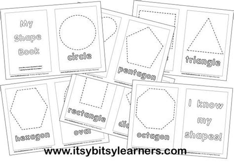 shapes coloring book downloadable   educational