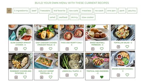 custom meal plans   create  custom menu  dinners   hour
