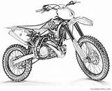 Ktm Bike Pages Colorare Coloring4free Dirtbike Disegnidacolorare Paintingvalley sketch template