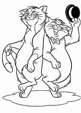 Aristocats Colorear Coloring4free Bestcoloringpagesforkids Scat Peppo Colouring Páginas Aristogatos Xcolorings Mamvic sketch template