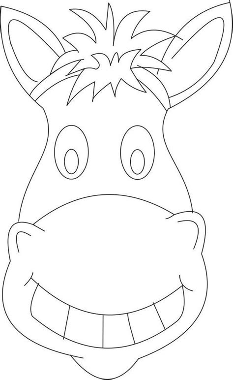 horse mask coloring page coloring sky