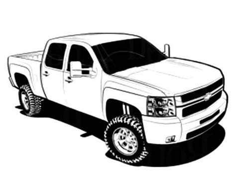 chevy cars truck coloring pages  place  color   truck