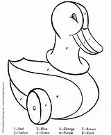 Coloring Pages Toy Animal Duck Toys Color Number Print Easy Fun Outline Activity Clipart Printable Honkingdonkey Books Favorite Sheet Library sketch template