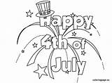 Coloring 4th July Pages Happy Fourth Drawings Printable Color Kids Sheets Flag Adults Sheet American Books Book Paintingvalley Getdrawings Coloringpage sketch template