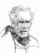 Sienkiewicz Bill Eastwood Clint Comic Drawing Unforgiven Sketches Drawings Twitter Disegno sketch template
