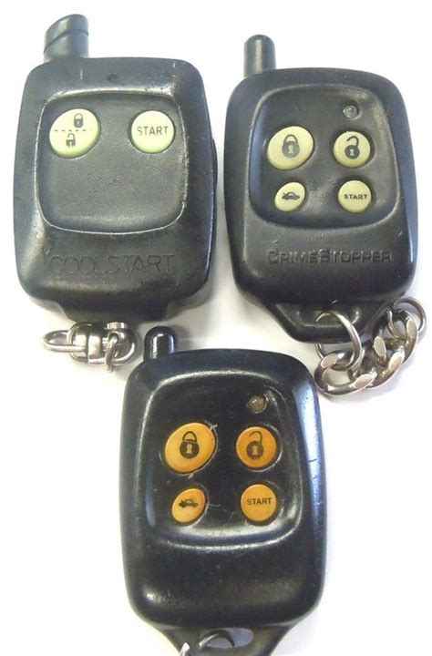 rs keyless remote control crimestopper cool start rs  transmitter car vehicle starter key