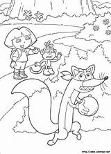 Dora Exploradora sketch template