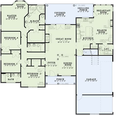 house plans   bedrooms   side wwwresnoozecom