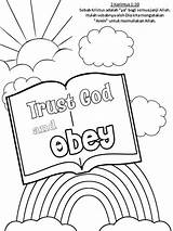 Bible Trust Obey Sunday Sheets Preschoolers Verse Verses Thanksgiving Heart Ius sketch template