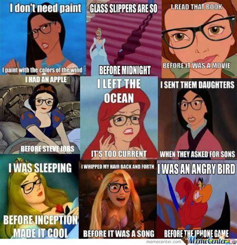 Hipster Disney By Starburst0 Meme Center