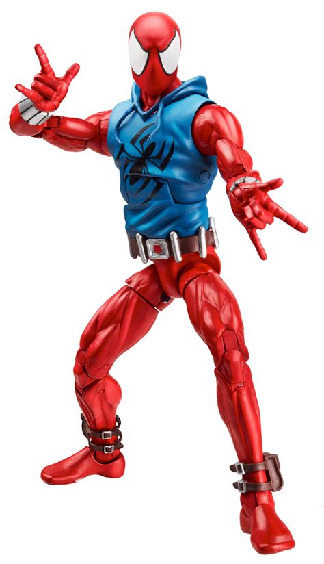 marvel toys spider man legends wave scarlet spider