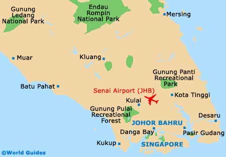 johor bahru maps  orientation johor bahru malaysia