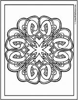 Celtic Coloring Pages Irish Hard Scottish sketch template