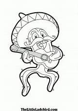 Coloring Pages Mexico Printable Christmas Patrick St sketch template