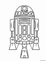 Droid Astromech Jedi sketch template