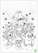 Moshi Pages Monsters Colouring Getcolorings Monster sketch template