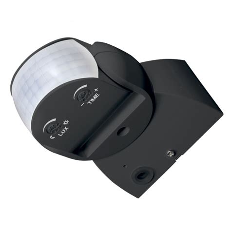 ukew black pir ip outdoor light control motion sensor