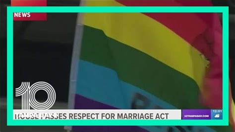 House Passes Bill To Protect Same Sex Marriages Youtube