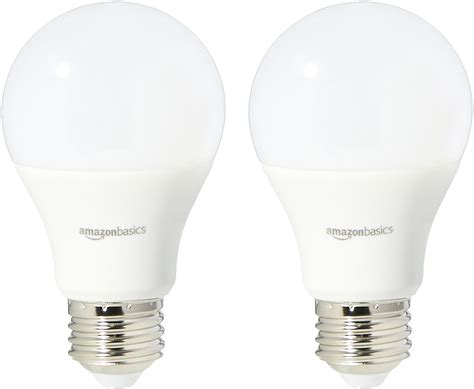 amazonbasics  watt equivalent daylight  dimmable  led light bulb  pack amazoncom