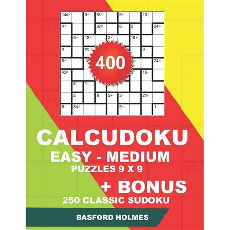 calcudoku classic sudoku  calcudoku easy medium puzzles    bonus  classic sudoku