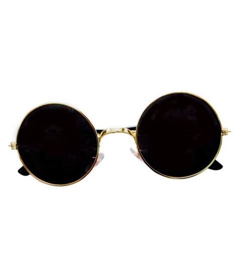 Lub Black Round Sunglasses Black Round Sunglass Buy Lub Black
