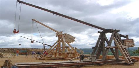 this is why the trebuchet was the superior siege engine we are the mighty
