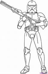 Wars Star Coloring Pages Clone Printable Kids Colouring Color Characters Cool Trooper Colorear Para Dibujos sketch template